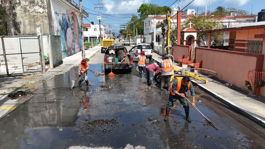 En total 140 pozos de absorción han sido atendidos por el Gobierno de José Luis&nbsp;Chacón