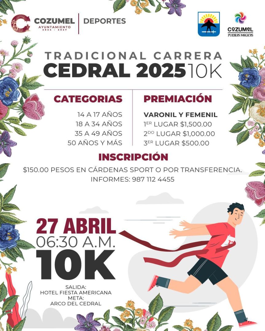 Cedral 2025: Cozumel se llena de deporte, tradición y&nbsp;convivencia