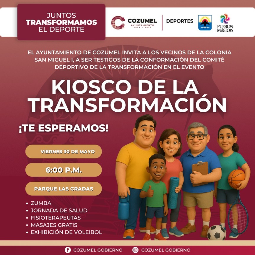 Conformarán comité deportivo vecinal en la colonia San Miguel&nbsp;I.