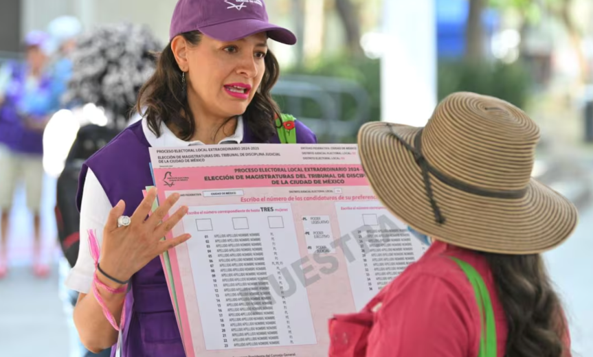 INE y Tribunal Electoral llaman a votar en elección judicial; votantes pueden llevar sus anotaciones,&nbsp;indican
