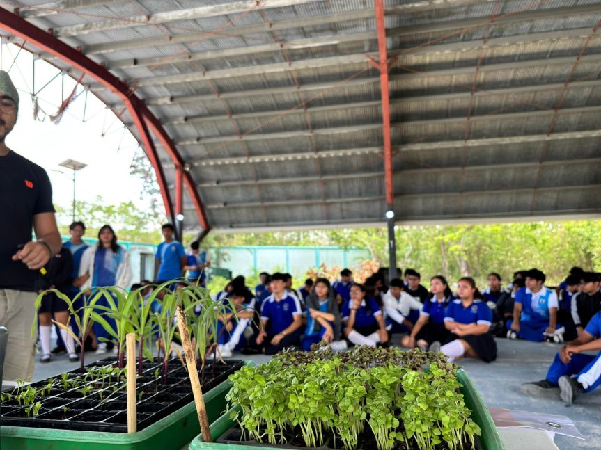 Gobierno de Cozumel realiza el programa de educación ambiental para jóvenes “Semillas de&nbsp;Conciencia”