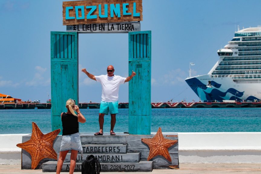 Las “Puertas del Atardecer” del proyecto “Soul K’iin” se consolidan como ícono turístico de&nbsp;Cozumel