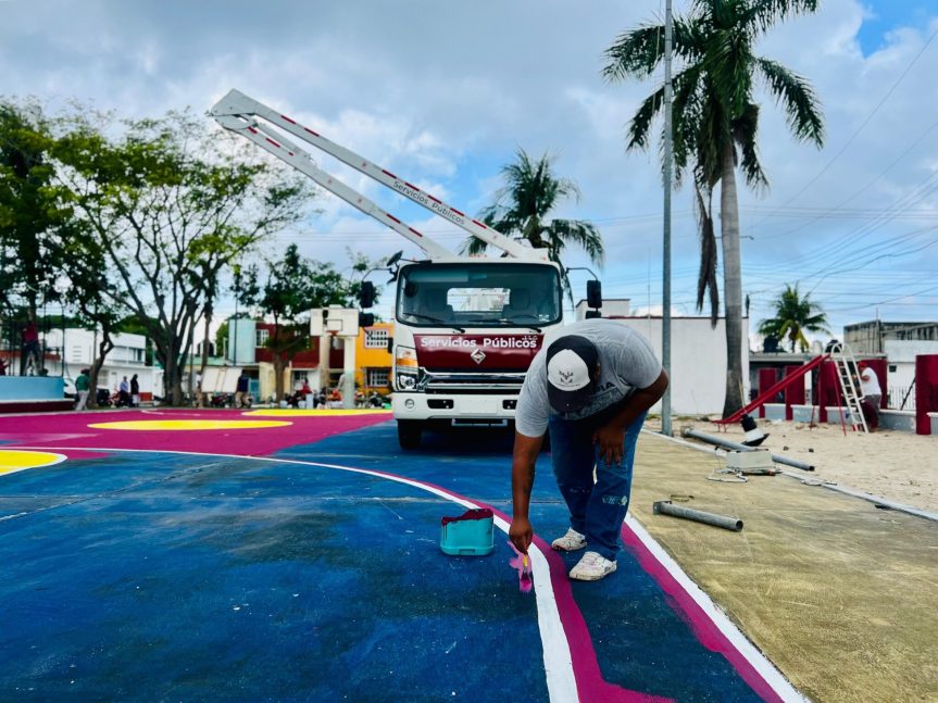 Gobierno de Chacón rehabilita 54 parques y recupera espacios recreativos en beneficio de la&nbsp;comunidad