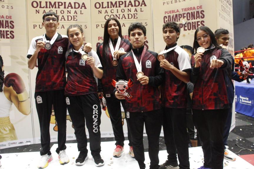Conquista Quintana Roo seis medallas en el cierre de las actividades de Boxeo de la Olimpiada Nacional CONADE&nbsp;2025