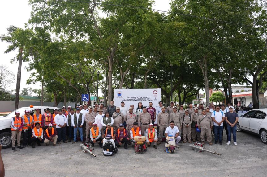 Se suma Cozumel a la “Segunda Jornada Nacional de Lucha contra el&nbsp;Dengue”