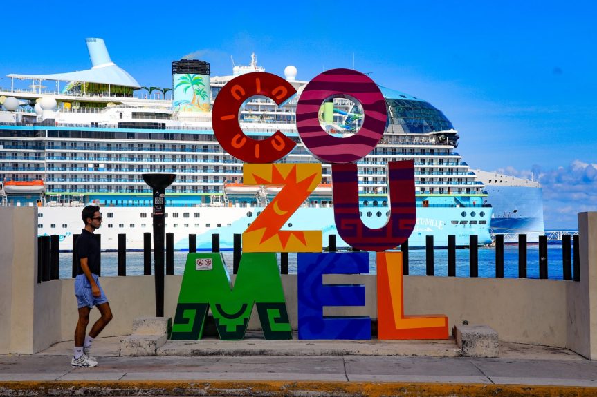 Se estima el arribo de 17 cruceros al Pueblo Mágico de Cozumel en la segunda semana de&nbsp;septiembre