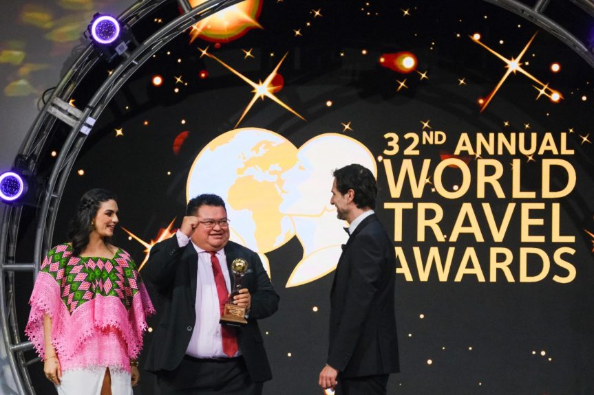 Cozumel recibe premio a la mejor playa de México en los World Travel Awards&nbsp;2025