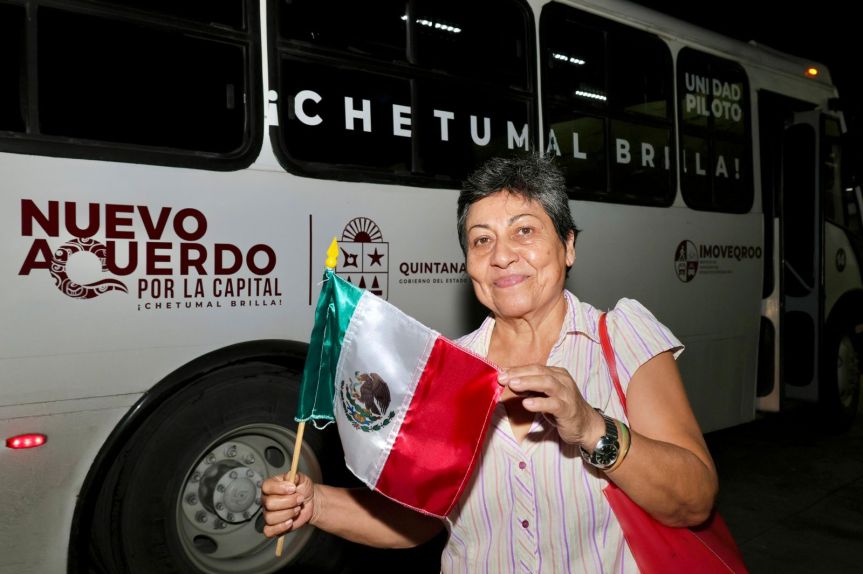 Garantiza IMOVEQROO transporte seguro durante las Fiestas&nbsp;Patrias