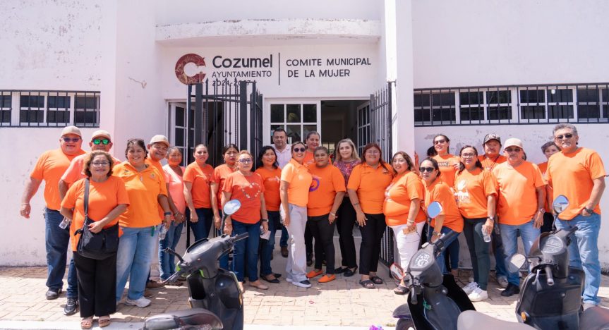 El Gobierno de Cozumel conmemora el Día Naranja con marcha exploratoria en la colonia 10 de&nbsp;Abril