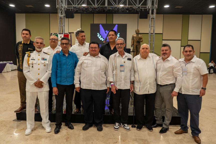 Chacón clausura XVIII Congreso Filosófico Nacional Masónico; Cozumel fue sede histórica de este&nbsp;encuentro