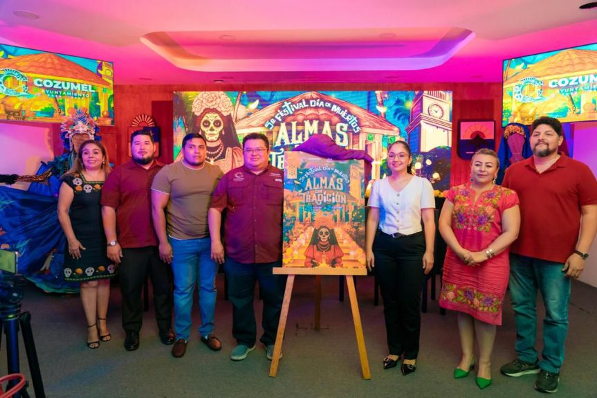 Chacón presenta el cartel y el programa oficial del 5º Festival del Día de Muertos “Almas con Tradición”&nbsp;2025
