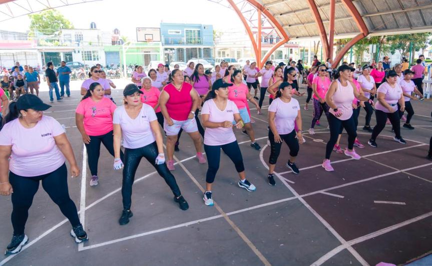 Gobierno de Cozumel se une a la lucha contra el cáncer de mama con la jornada “Todos somos&nbsp;Rosa”