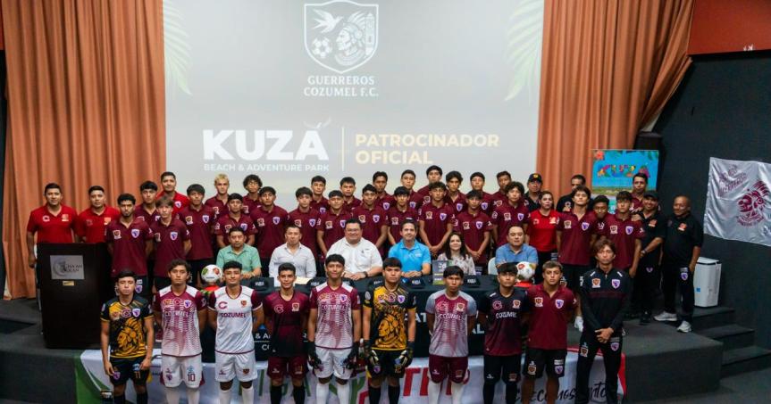 Presentan oficialmente al equipo de futbol profesional “Guerreros Cozumel&nbsp;FC”