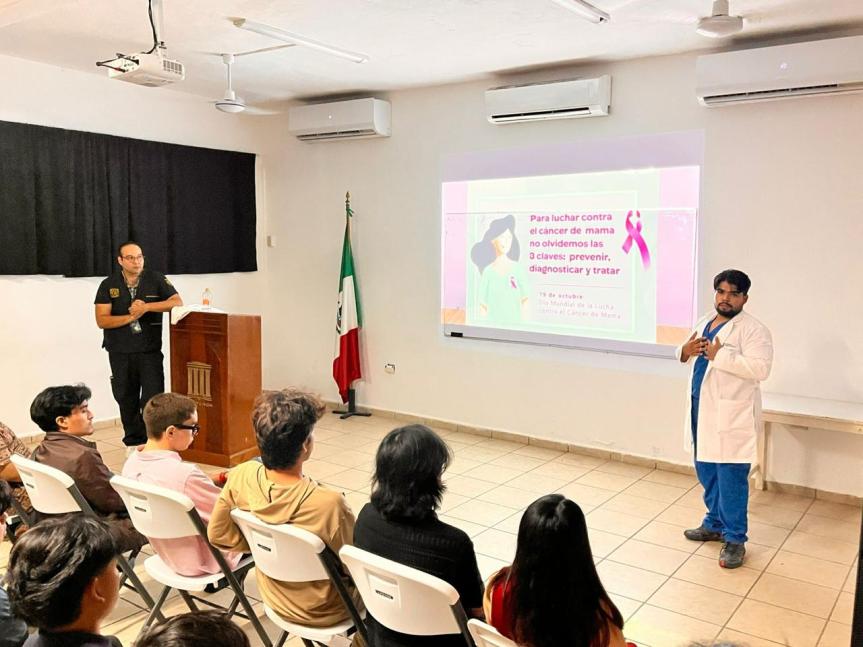 Gobierno Municipal activa el programa de sensibilización “Mes Rosa en tu Escuela” dirigido a jóvenes&nbsp;estudiantes