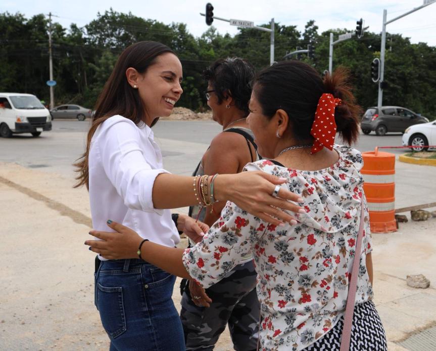 Avanza Ana Paty Peralta con “Cruce Seguro” en principales avenidas de Cancún para una movilidad&nbsp;segura