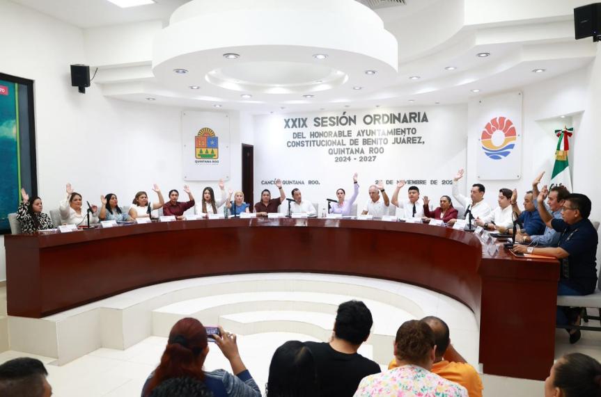 Aprueba Cabildo de Benito Juárez subsidios para el Impuesto Predial&nbsp;2026