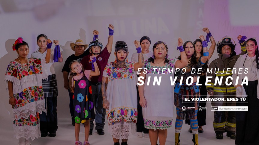 Gobierno de Quintana Roo arranca campaña 25N “El violentador eres&nbsp;tú”