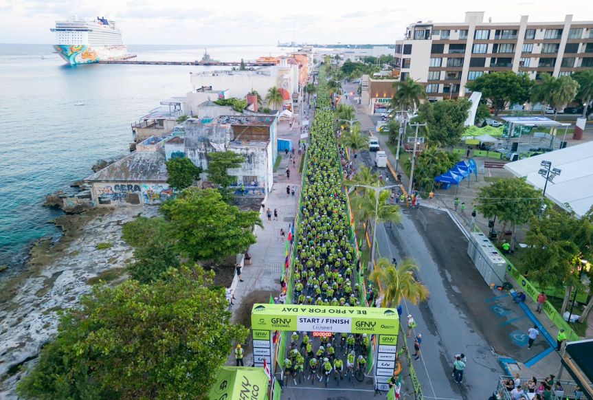 Inicia la 12ª edición del Gran Fondo Nueva York con más de 2 mil ciclistas de 50&nbsp;países
