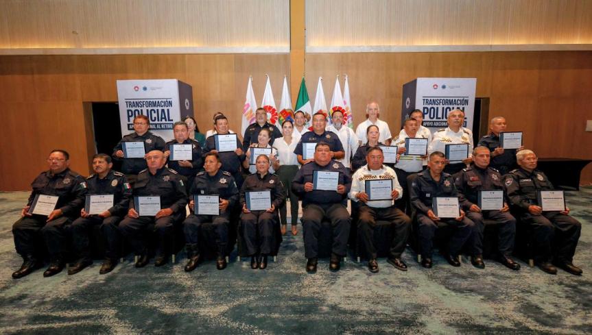 Seguimos avanzando en la transformación policial de Cancún: Ana Paty&nbsp;Peralta