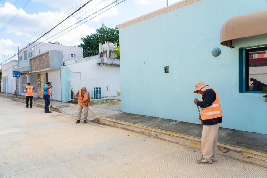 Avanza a buen paso la rehabilitación con concreto hidráulico de la Décima&nbsp;Avenida