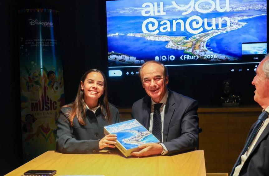 Comparte Ana Paty Peralta logros en Fitur&nbsp;2026