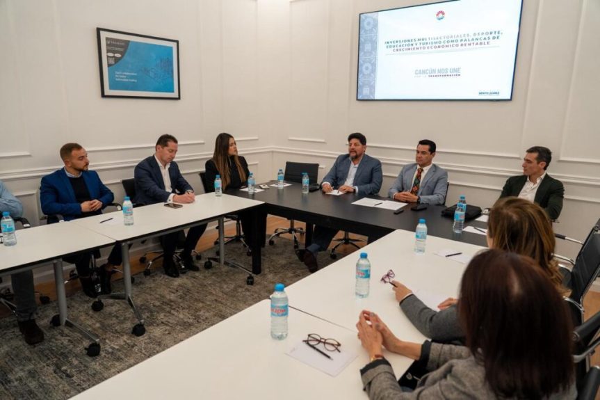 Cozumel fortalece alianzas con empresarios de Madrid para diversificar el turismo entre España y Quintana&nbsp;Roo