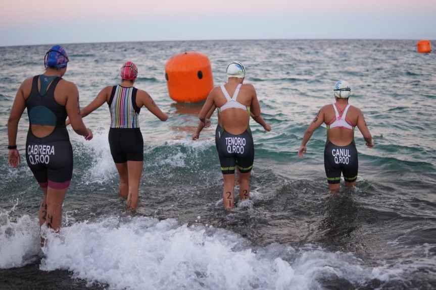 En la Isla del Deporte se lleva a cabo la eliminatoria estatal de triatlón, acuatlón y duatlón&nbsp;2026
