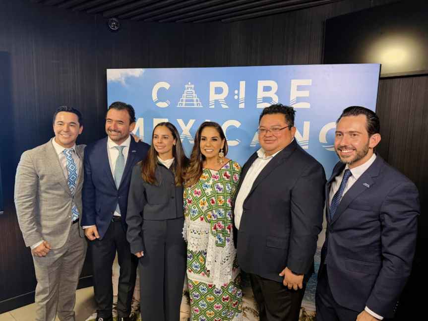Mara Lezama presenta campaña el “Caribe Mexicano, la Capital Mundial de las Vacaciones”, Chacón acompaña con promoción de la Isla&nbsp;Cozumel