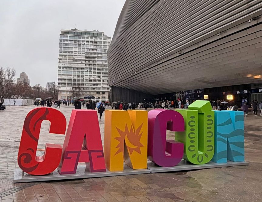 Promocionan Cancún en el estadio Santiago&nbsp;Bernabéu