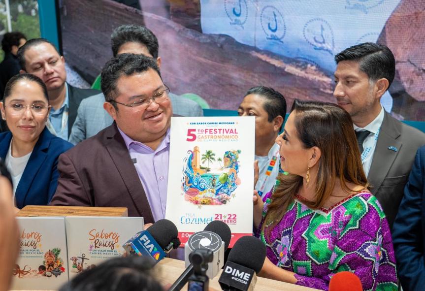 Cozumel lleva su sazón al mundo: presentan el 5º Festival Gastronómico Cozumel 2026 en&nbsp;FITUR