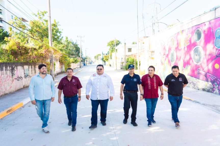 Chacón reabre la Décima Avenida pavimentada con concreto&nbsp;hidráulico