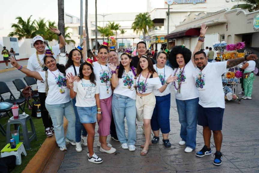 Inicia el primer gran paseo de carros alegóricos del Carnaval Cozumel 2026 en su 152&nbsp;aniversario