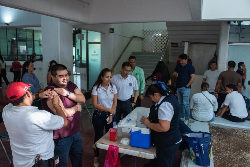 Cozumel se suma a la campaña nacional de vacunación para proteger la salud de la&nbsp;población