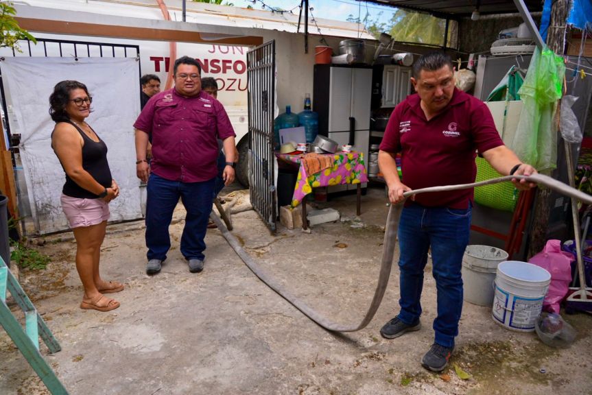 Chacón implementa programa emergente de suministro de agua potable ante falla en el&nbsp;servicio