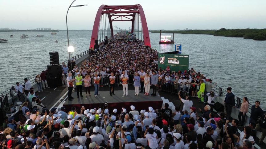 Hoy Quintana Roo concreta un hecho sin precedentes el Puente Nichupté transforma la movilidad en Cancún con alcance histórico y justicia&nbsp;social