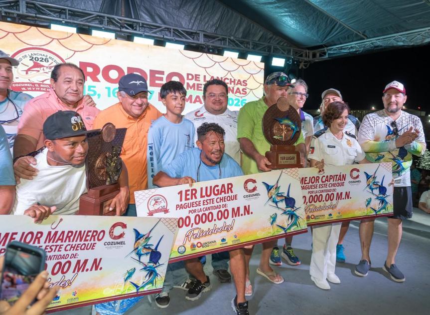 Chacón celebra con éxito la premiación del 55° Rodeo de Lanchas Mexicanas&nbsp;2026