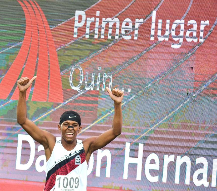 Conquista oro el quintanarroense Bissokot Hernández e impone nuevo récord nacional en los 400 metros planos de la Olimpiada Nacional CONADE&nbsp;2026
