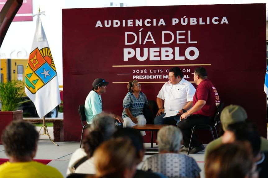 Día del Pueblo acerca soluciones a familias cozumeleñas en la colonia San&nbsp;Gervasio