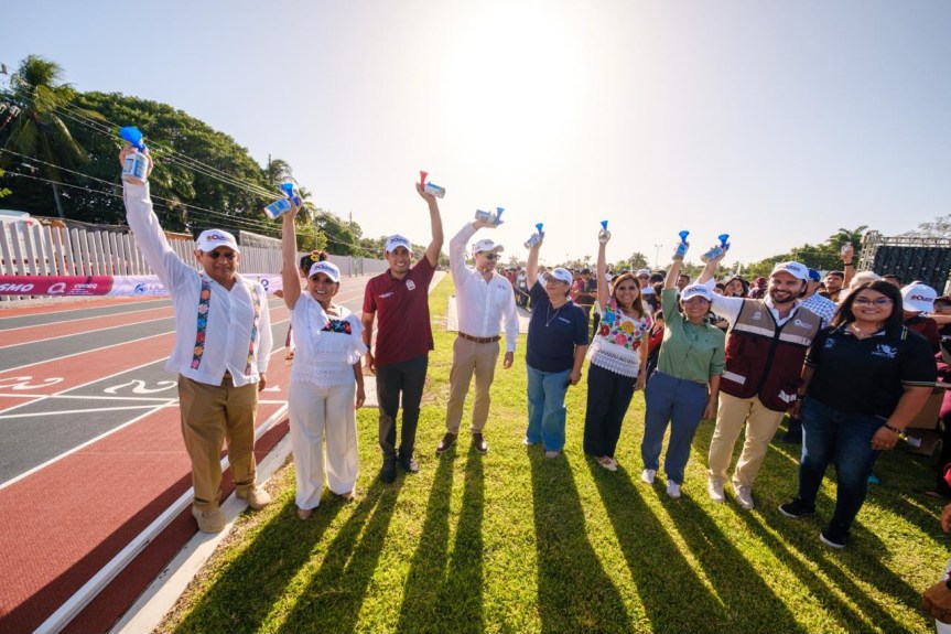 Abre la puerta Mara Lezama para que Chetumal entre a la élite del atletismo con la primera pista con certificación internacional de la&nbsp;Península