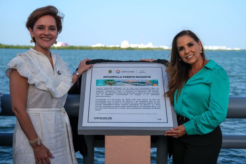 Puente Nichupté queda plasmado en una estampilla que llevará el nombre de Cancún al&nbsp;mundo
