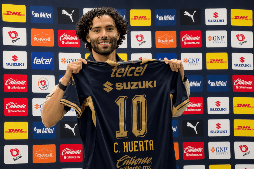 César ‘El Chino’ Huerta rechaza millones de la MLS y firma 3 años con&nbsp;Pumas