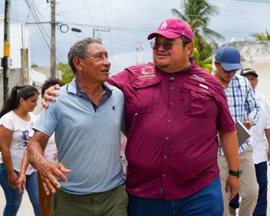 Chacón lleva «Juntos Limpiamos Cozumel» a la colonia Maravilla para mejorar el entorno de las&nbsp;familias