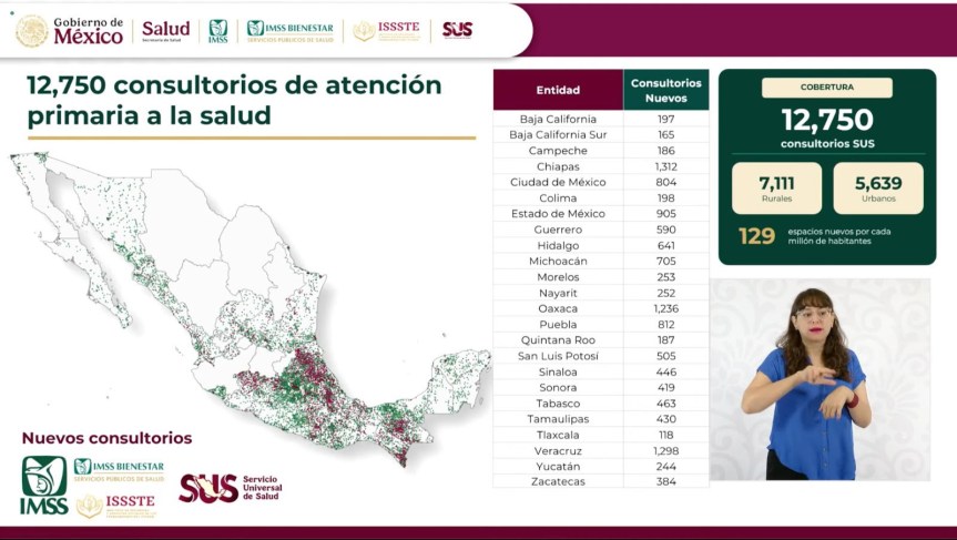 Quintana Roo contará con 187 consultorios del Servicio Universal de&nbsp;Salud