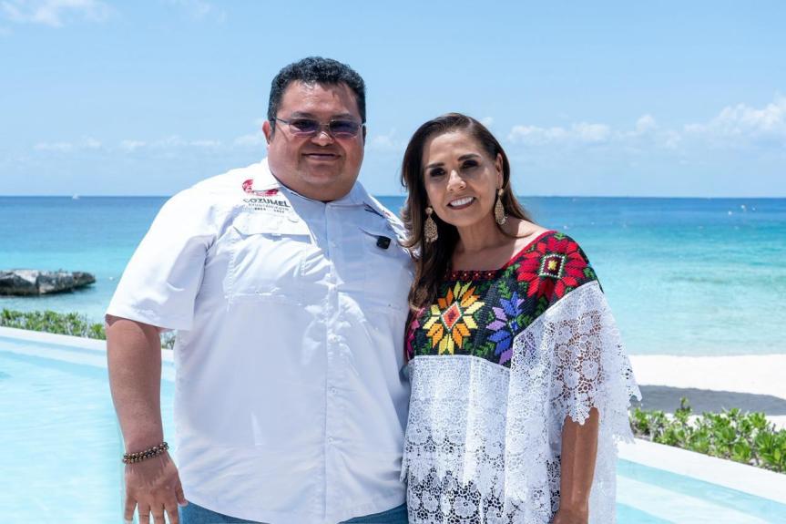 Reconoce Chacón respaldo de Claudia Sheinbaum y Mara Lezama para el cableado submarino de&nbsp;Cozumel